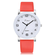 Load image into Gallery viewer, LVPAI Woman&#39;s Watch Fashion Simple White Quartz