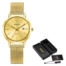 Load image into Gallery viewer, Reloj Mujer NORTH Women Watches Luxury Brand Quartz Watch