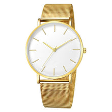 Load image into Gallery viewer, Free Shipping Women Watch Mesh Stainless Steel Bracelet Casual