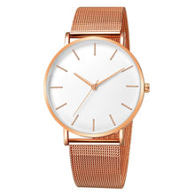 Load image into Gallery viewer, Free Shipping Women Watch Mesh Stainless Steel Bracelet Casual
